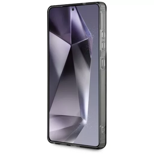 KARL LAGERFELD tok SAMSUNG S25 Ultra KLHMS25LHLSKIK (Magnetic IML Metal K. Heads) fekete