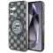 KARL LAGERFELD tok SAMSUNG S25 KLHMS25SHMCKMHK (Magnetic IML Metal Monogram KC Heads) fekete