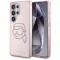 KARL LAGERFELD tok SAMSUNG S25 Ultra KLHCS25LHKHDCELP (IML Rhinestones K Head) rózsaszín