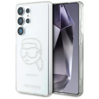   KARL LAGERFELD tok SAMSUNG S25 Ultra KLHCS25LHKHDCELT (IML Rhinestones K Head) átlátszó