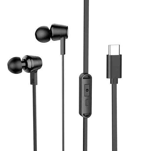 Hoco vezetékes fülhallgató USB-C M86 fekete