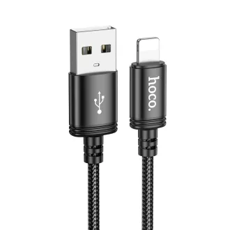 Hoco X89 USB-A – Lightning kábel 2 m 2,4A fekete