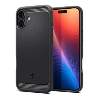   SPIGEN tok RUGGED ARMOR MAG Magsafe kompatibilis  iPhone 16 matte fekete