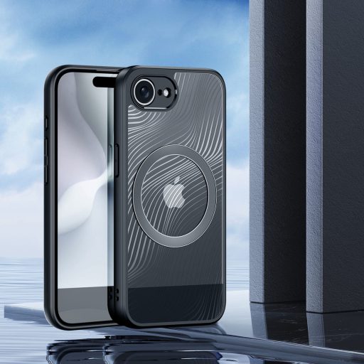 DUX DUCIS AIMO Mag tok  Magsafe kompatibilis  iPhone 16e (SE4 2025) / 17e fekete