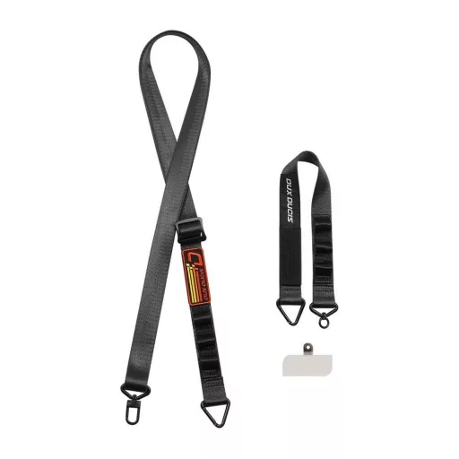DUX DUCIS Outdoor Cross Body telefontartó pánt fekete