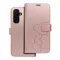 Mezzo Flip tok SAMSUNG A26 5G teddy bear rozéarany