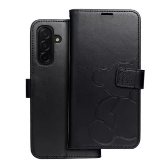 Mezzo Flip tok SAMSUNG A26 5G teddy bear fekete
