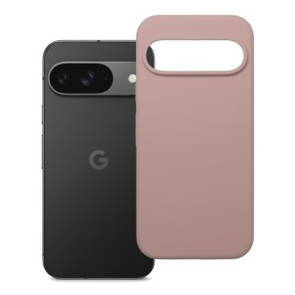 Szilikon tok 2 mm Google Pixel 9  púderrózsaszín