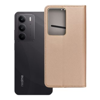 Smart Case Flip tok REALME C75 arany