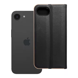 Luna GOLD Flip tok iPhone 16e (SE 4 2025) fekete
