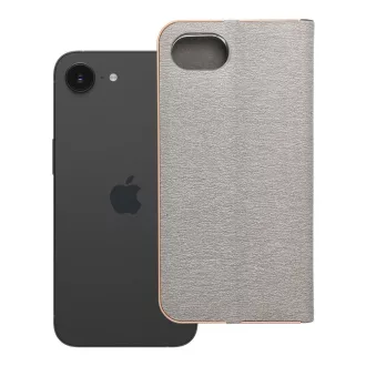 Luna Gold Flip tok iPhone 16e (SE 4 2025) ezüst
