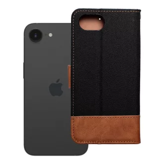 JEANS Flip tok iPhone 16e (SE 4 2025) fekete