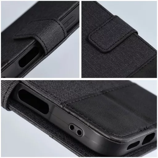 GOMMA Flip tok iPhone 16e (SE 4 2025) fekete