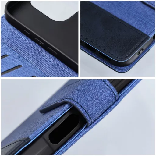 GOMMA Flip tok iPhone 16e (SE 4 2025) kék