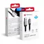 Forcell F-Energy USB-A – Lightning töltőkábel Cafule C257 2,4A 12W 0,25 m fekete