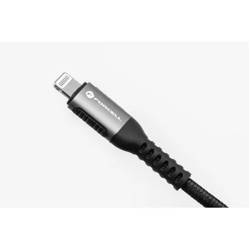 Forcell F-Energy USB-A – Lightning töltőkábel Cafule C257 2,4A 12W 0,25 m fekete