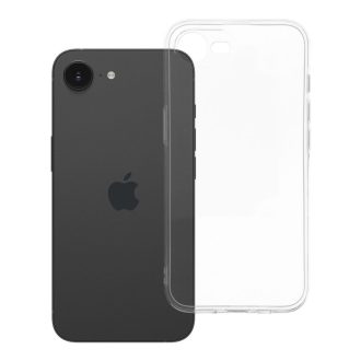   Szilikon tok iPhone 16e (SE 4 2025) / 17e Clear Case 2 mm Box átlátszó
