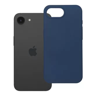 Szilikon tok iPhone 16e (SE 4 2025) / 17e kék