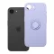 Silicone Ring tok iPhone 16e (SE 4 2025) / 17e  lila