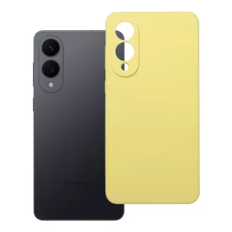 Szilikon tok 2 mm Samsung S25 EDGE  sárga