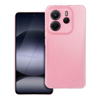   Clear Case Blink tok 2 mm Xiaomi Redmi NOTE 14 4G (GLOBAL - 164,84mm x 78,15mm x 8,16mm) ) rózsaszín