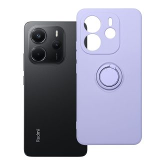   Silicone Ring tok Xiaomi Redmi NOTE 14 4G (GLOBAL - 164,84mm x 78,15mm x 8,16mm)  lila