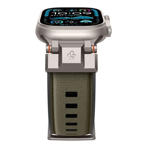 SPIGEN tok DURAPRO ARMOR APPLE Watch 6/7/8/9/10/SE/ULTRA 1/2 (44/45/46/49 mm) katonai zöld