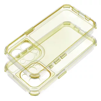 Matrix Clear tok iPhone 16e (SE 4 2025) / 17e  sárga