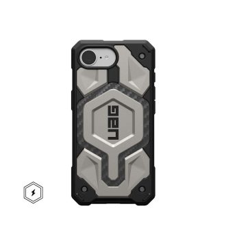   UAG Urban Armor Gear tok MONARCH PRO Magsafe kompatibilis for iPhone 16e titanium