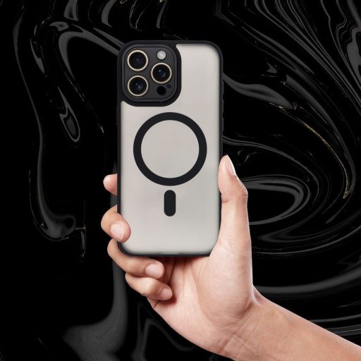 Variete Mag Cover tok iPhone 12 PRO Magsafe kompatibilis fekete