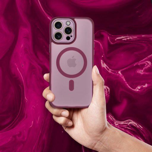 Variete Mag Cover tok iPhone 13 Magsafe kompatibilis lila