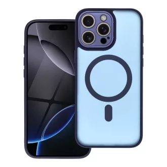   Variete Mag Cover tok iPhone 16 PRO Magsafe kompatibilis sötétkék