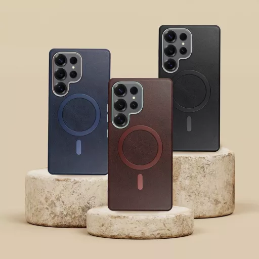 Gentleman Mag Cover tok Samsung S25 PLUS  Magsafe kompatibilis barna