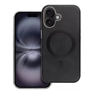   Gentleman Mag Cover tok iPhone 14 PRO  Magsafe kompatibilis fekete