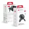 Forcell F-Energy autós töltő Alu USB-C + USB-A + visszahúzható USB-C kábel PD QC4.0 SFC2.0 3A 75W fekete