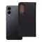Smart Pro Leather bőrhatású flip tok SAMSUNG S25 Edge fekete