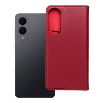   Smart Pro Leather bőrhatású flip tok SAMSUNG S25 Edge bordó