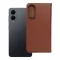 Smart Pro Leather bőrhatású flip tok SAMSUNG S25 Edge barna