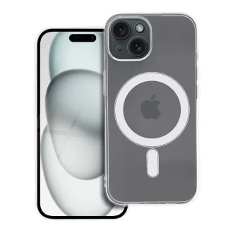   Clear tok 2 mm iPhone 15  Mag Cover Magsafe kompatibilis  (kameravédős) átlátszó