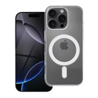   Clear tok 2 mm iPhone 15 PRO  Mag Cover Magsafe kompatibilis  (kameravédős) átlátszó