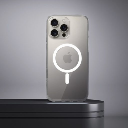 Clear tok 2 mm iPhone 16 PRO MAX  Mag Cover Magsafe kompatibilis  (kameravédős) átlátszó