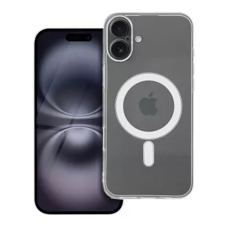   Clear tok 2 mm iPhone 16 PLUS  Mag Cover Magsafe kompatibilis  (kameravédős) átlátszó