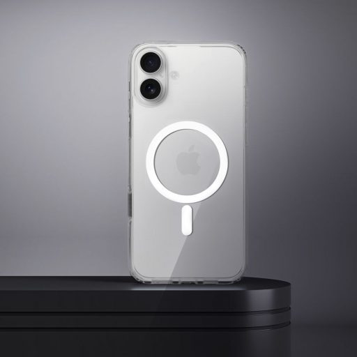 Clear tok 2 mm iPhone 16 PLUS  Mag Cover Magsafe kompatibilis  (kameravédős) átlátszó