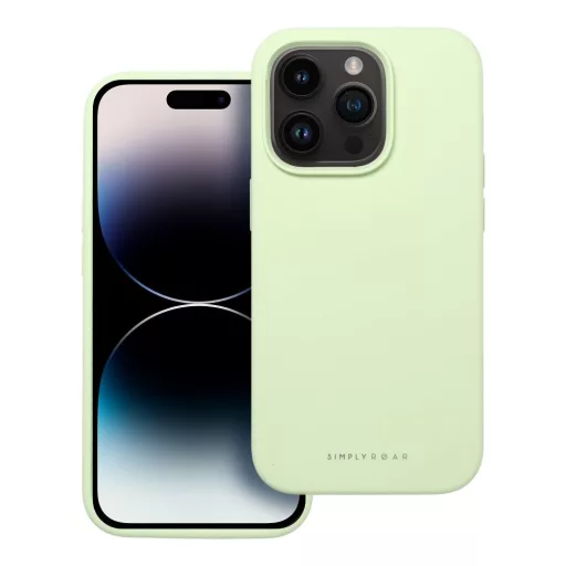 ROAR CLOUD SKIN tok iPhone 16e világoszöld