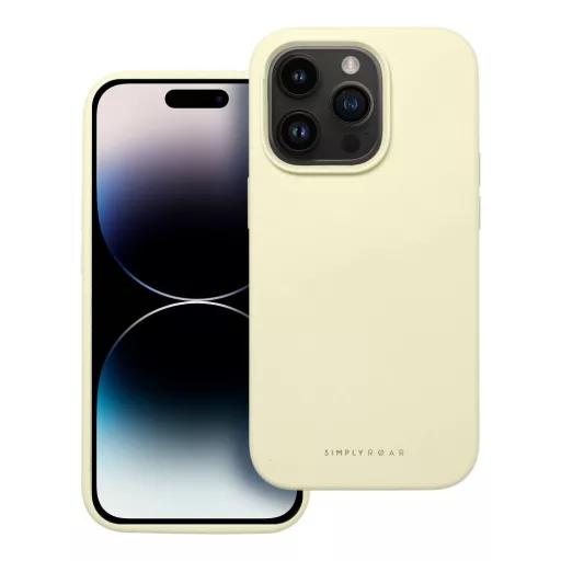 ROAR CLOUD SKIN tok iPhone 16e sárga