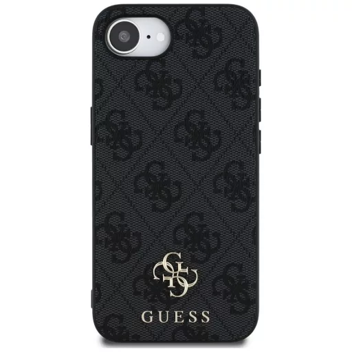 GUESS tok iPhone 16e (SE 4 2025) Magsafe kompatibilis GUHMPSE4P4SM4MK (PU 4G Small 4G and Classic) fekete
