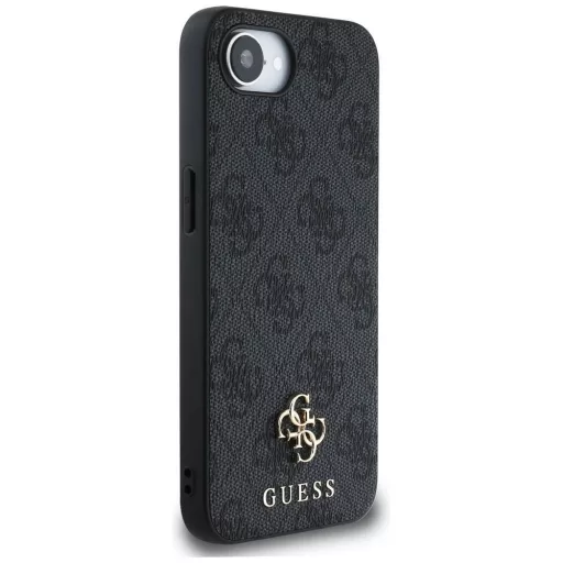 GUESS tok iPhone 16e (SE 4 2025) Magsafe kompatibilis GUHMPSE4P4SM4MK (PU 4G Small 4G and Classic) fekete