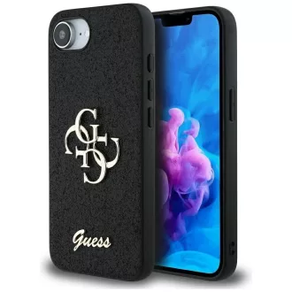  GUESS tok iPhone 16e (SE 4 2025) GUHCPSE4HG4SGK (Fixed Glitter Big 4G) fekete