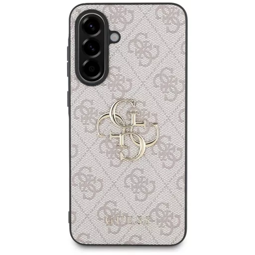 GUESS tok SAMSUNG A56 GUHCSA564GMGPI (4G PU Big Logo) rózsaszín