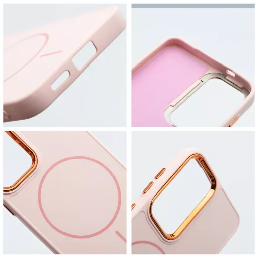 FRAME MAG COVER Tok Magsafe kompatibilis SAMSUNG A55 púderrózsaszín